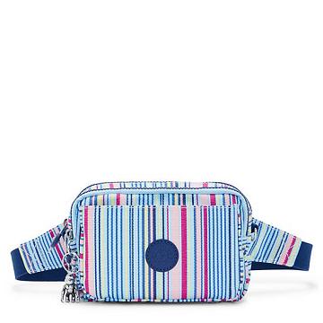 Kipling Abanu Multi Printed Convertible Crossbodytassen Blauw Gekleurd | BE 1032YX